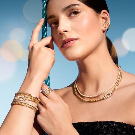 Bracelet et collier de luxe Fred - bijoux Biarritz